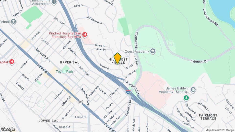 2048 Luna Ave Map and Location Details