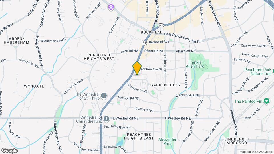 38 Delmont Dr NE Map and Location Details