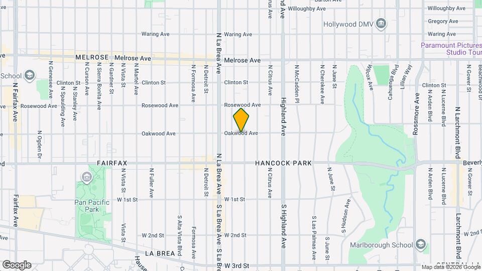 367 N Orange Dr Mapa y Detalles de la Ubicación