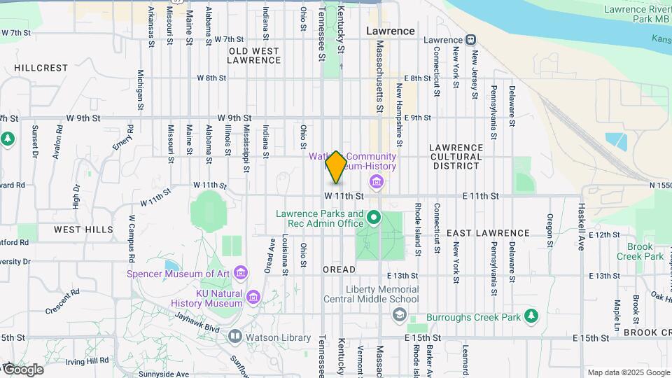 1041 Kentucky St Map and Location Details