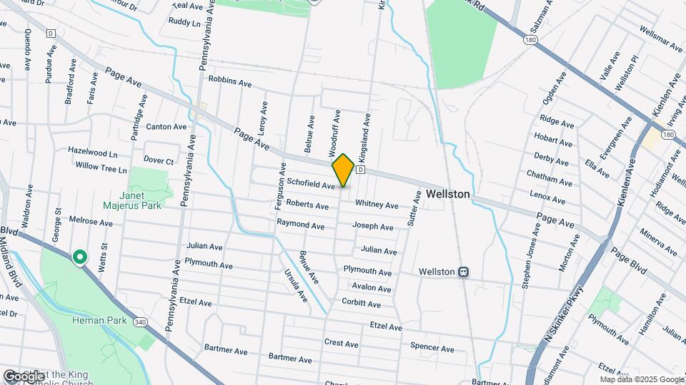 1268 Kingsland Ave Map and Location Details