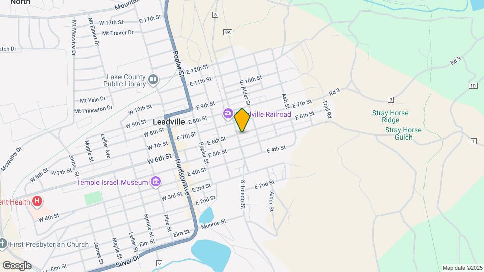 423 E 6th St Map and Location Details