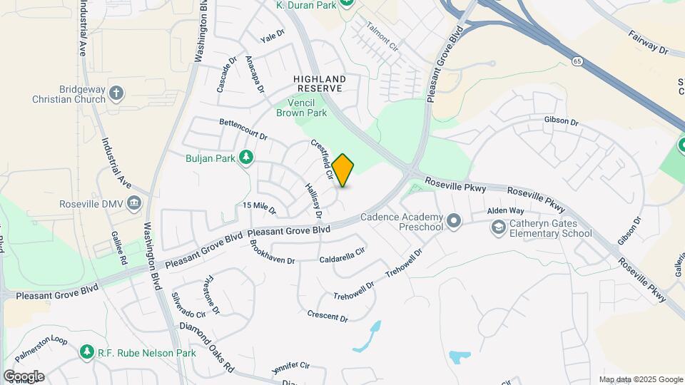 440 Crestfield Cir Map and Location Details