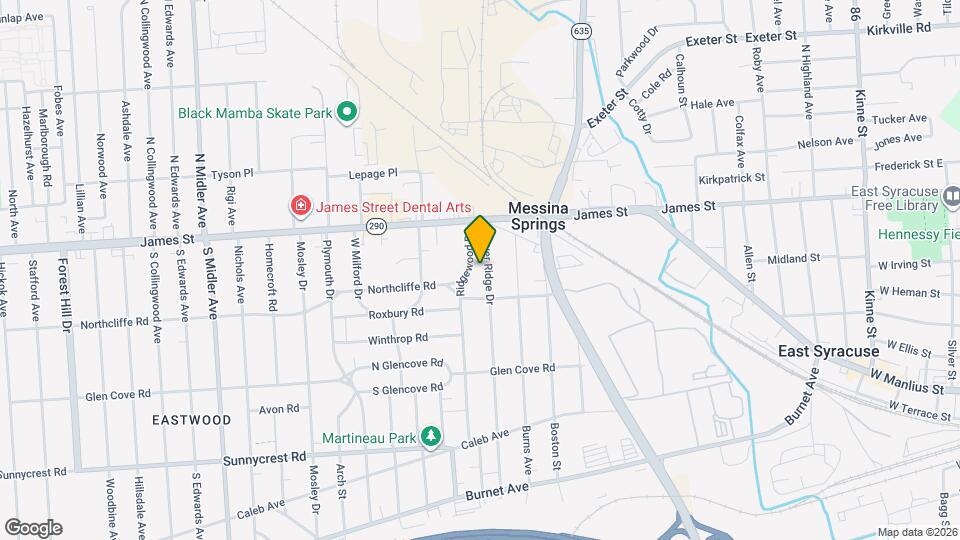 152 Clover Ridge Dr Map and Location Details