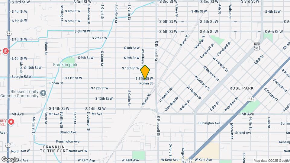 1559 S 11th St W-Unit -301 Map and Location Details