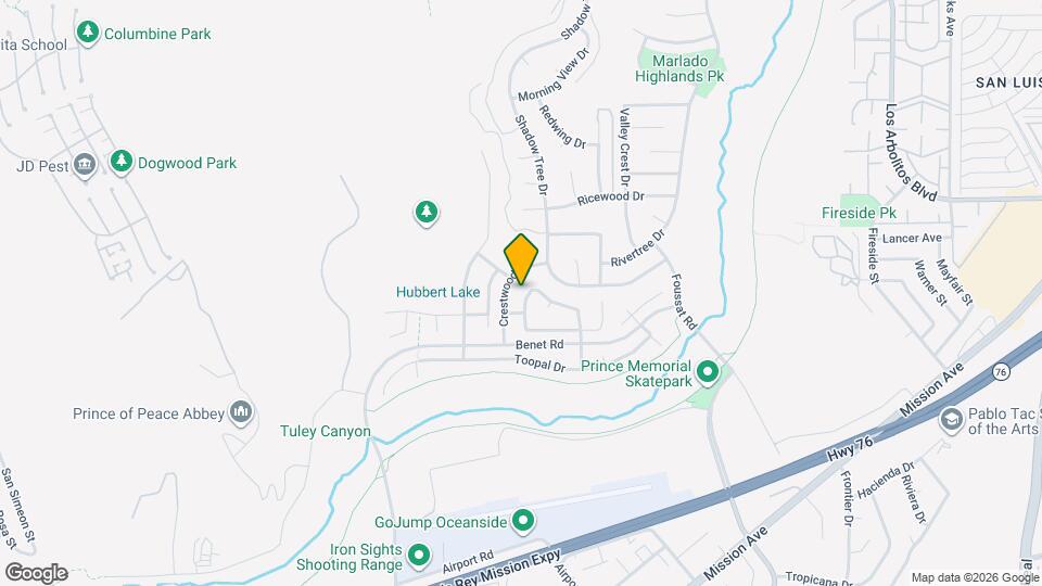 3216 Canyon View Dr Map and Location Details