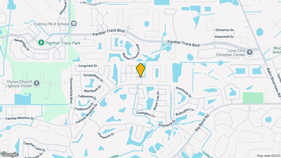 12933 Fieldmoor Ct Map and Location Details