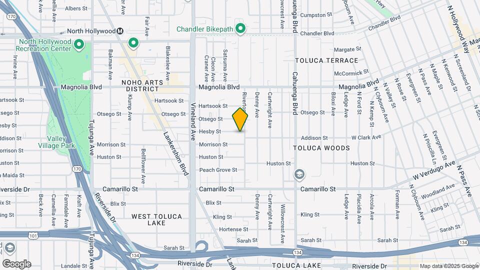 10810 Hesby St Map and Location Details