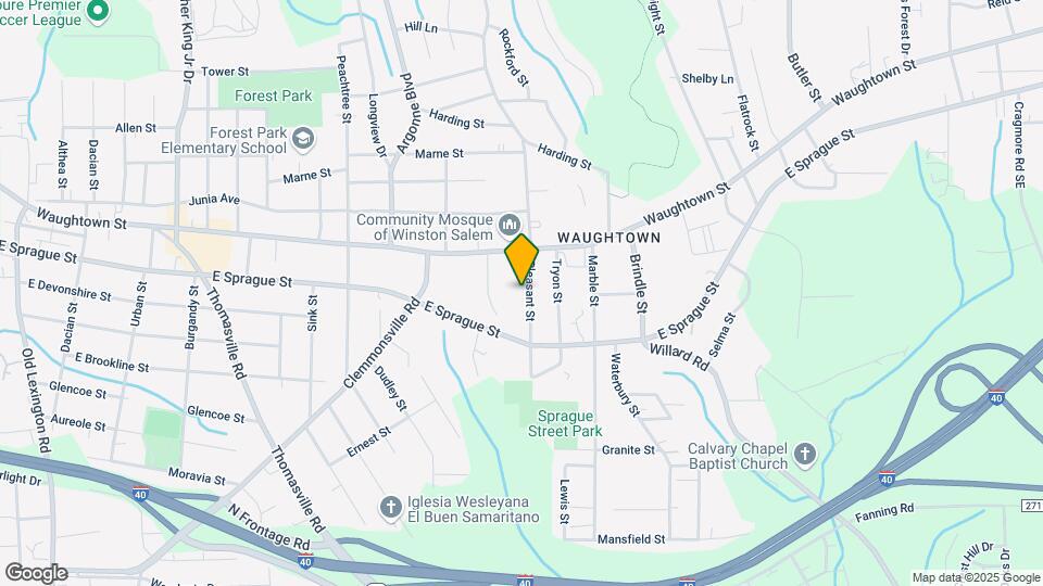 2232 Pleasant St-Unit -A Map and Location Details