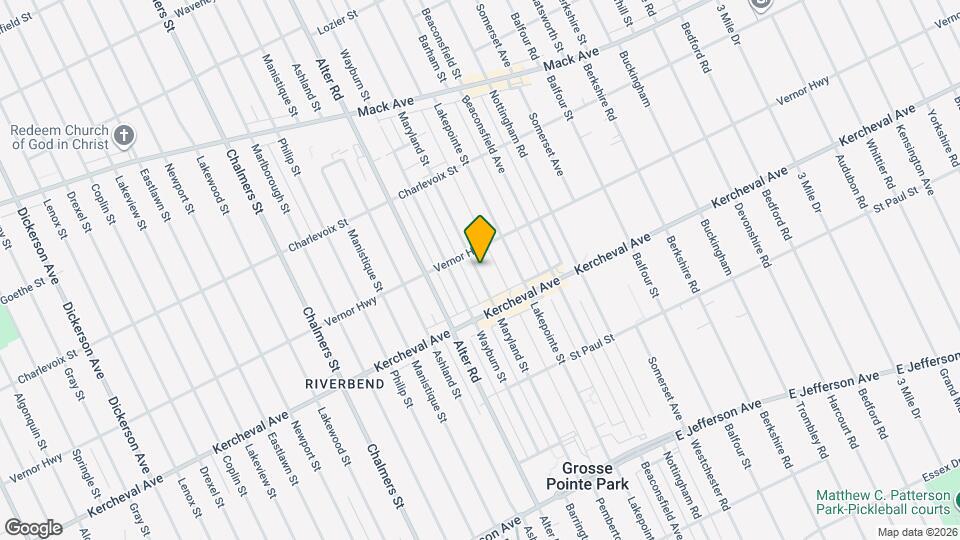 1244 Maryland St, Unit 1244 Upper Mapa y Detalles de la Ubicación