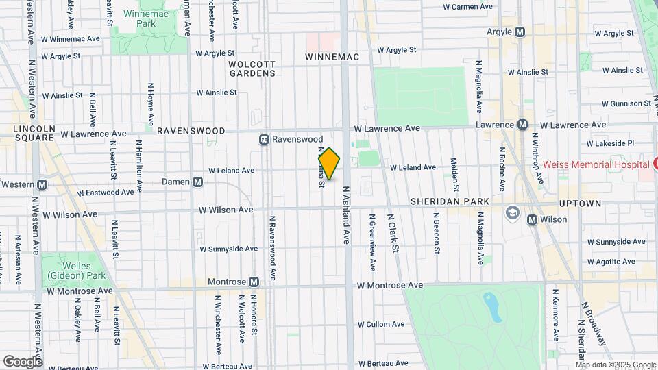 4635 N Paulina St Mapa y Detalles de la Ubicación