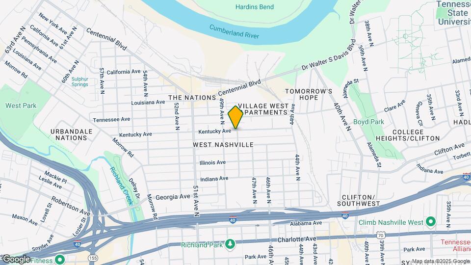 4801 Kentucky Ave Map and Location Details