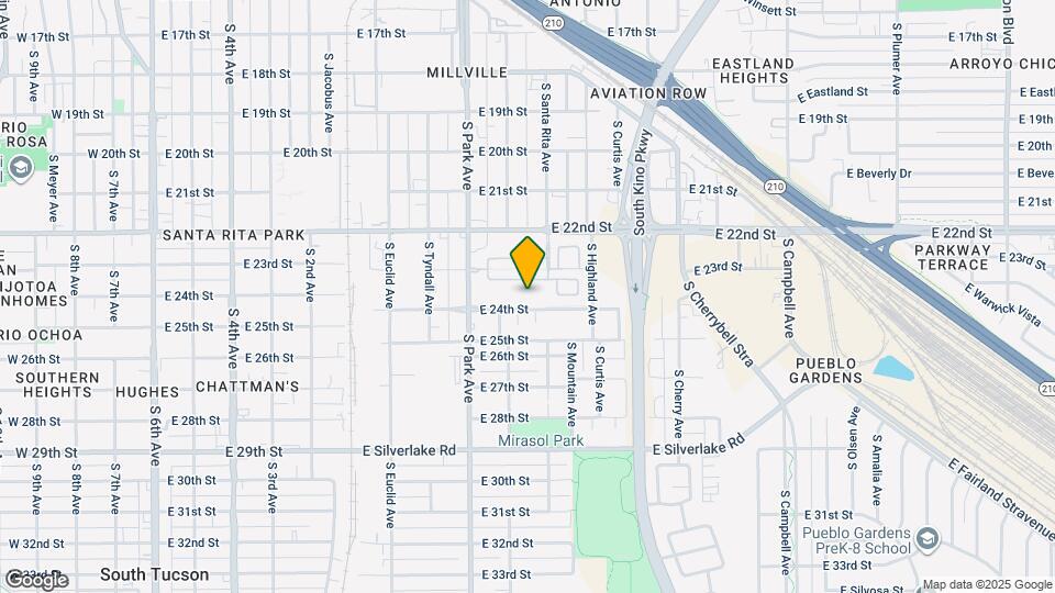 1021 E 24th St Mapa y Detalles de la Ubicación