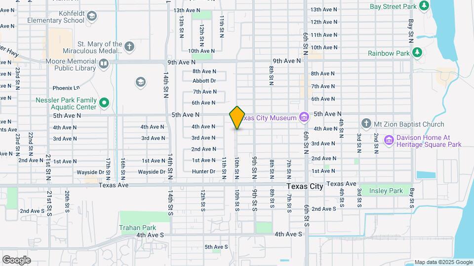 302 10th St N Map and Location Details
