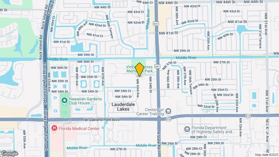 3530 NW 43rd Ave Map and Location Details