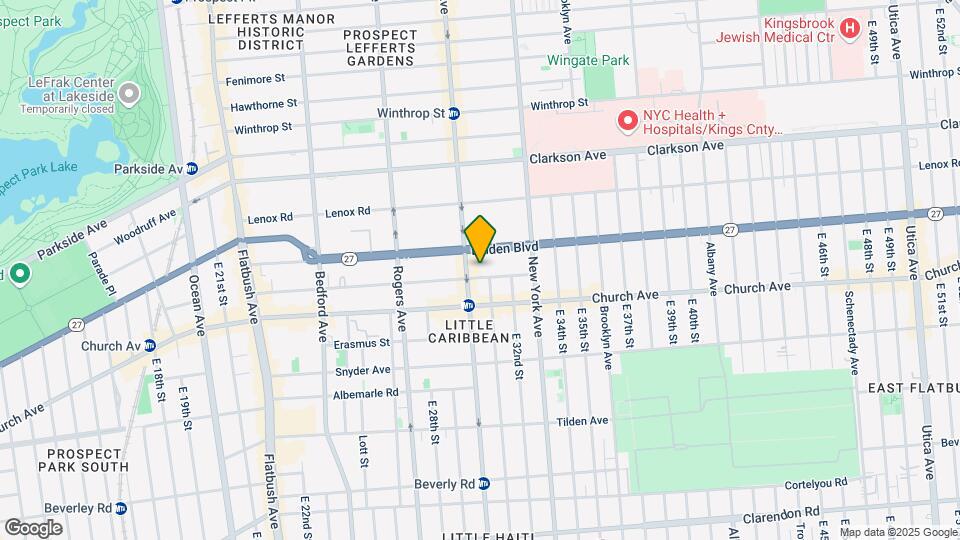 293 Martense St Map and Location Details
