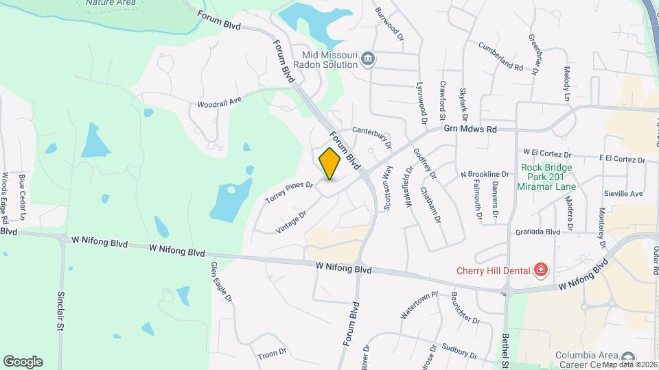 3617 Augusta Dr Map and Location Details