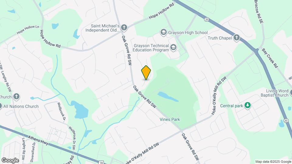 3450 Watson Gate Rd SW Map and Location Details