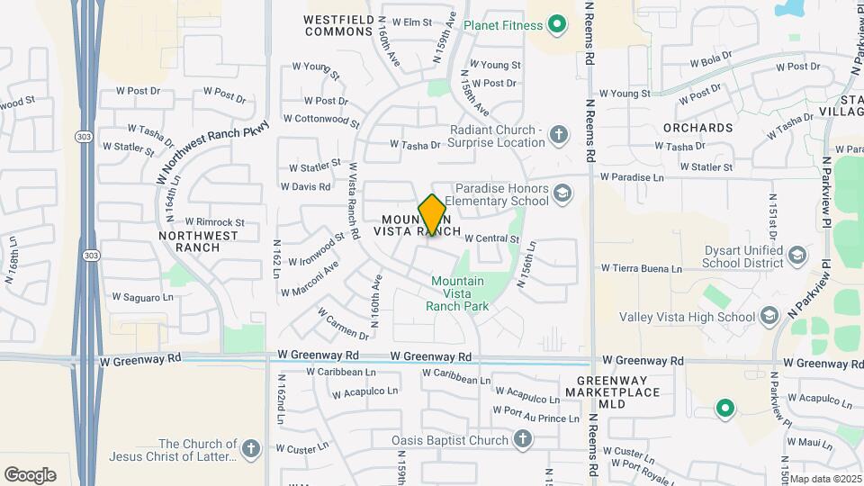 16035 N 159th Dr Map and Location Details