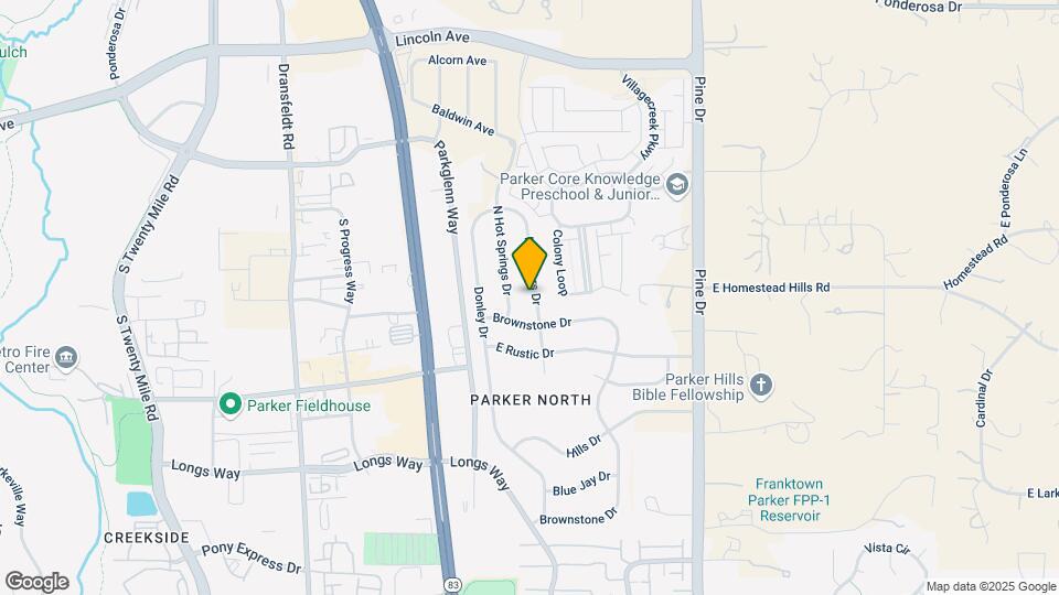 11491 N Settlers Dr Map and Location Details