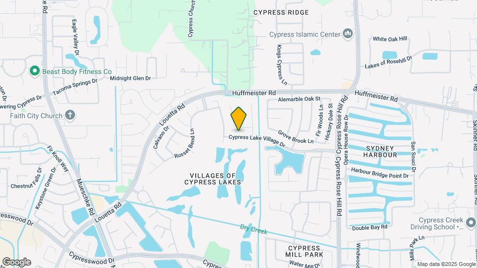 18706 Cypress Lake Village Dr Map and Location Details