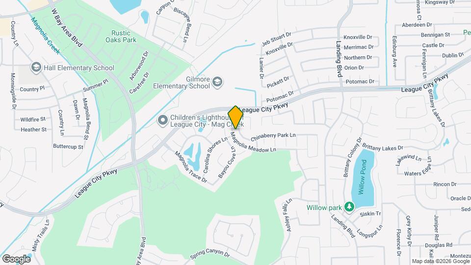 2821 Chinaberry Park Ln Map and Location Details