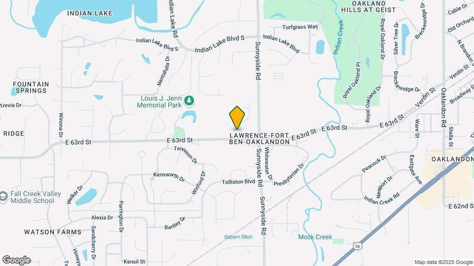 10839 Teeter Ct Map and Location Details