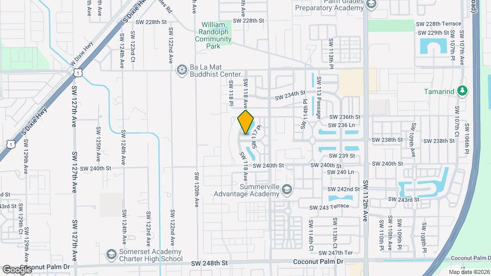 11785 SW 238th St Map and Location Details