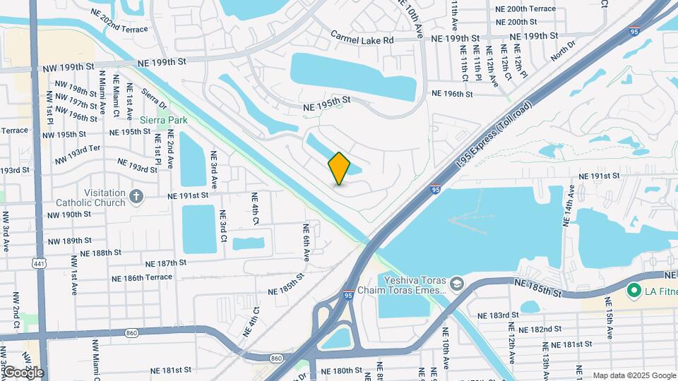 717 NE 191st St Map and Location Details