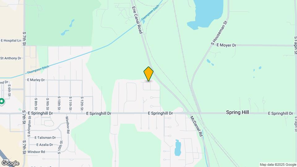 4255 S Avery St Map and Location Details