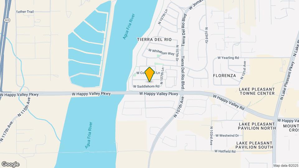 10802 W Saddlehorn Rd Map and Location Details