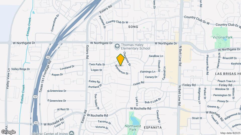 3822 W Calgary Ct Map and Location Details