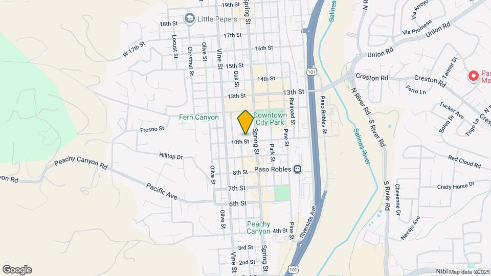 611 10th St Map and Location Details