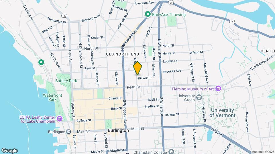 2-8 Hickok Pl Mapa y Detalles de la Ubicación