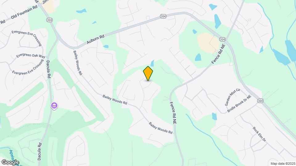 727 Melrose Trce NE Map and Location Details