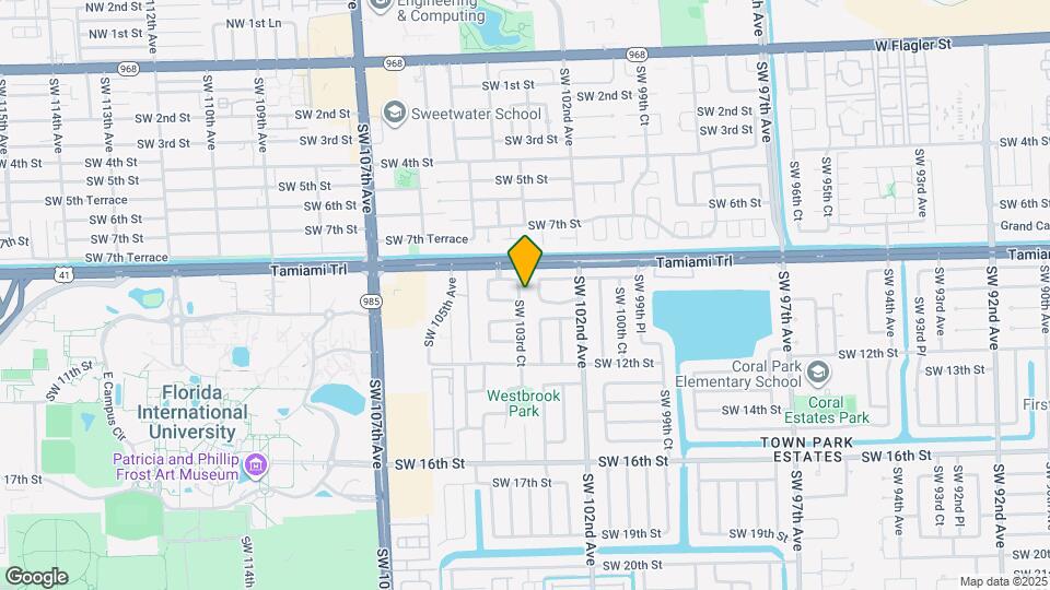 901 SW 103rd Ct Map and Location Details