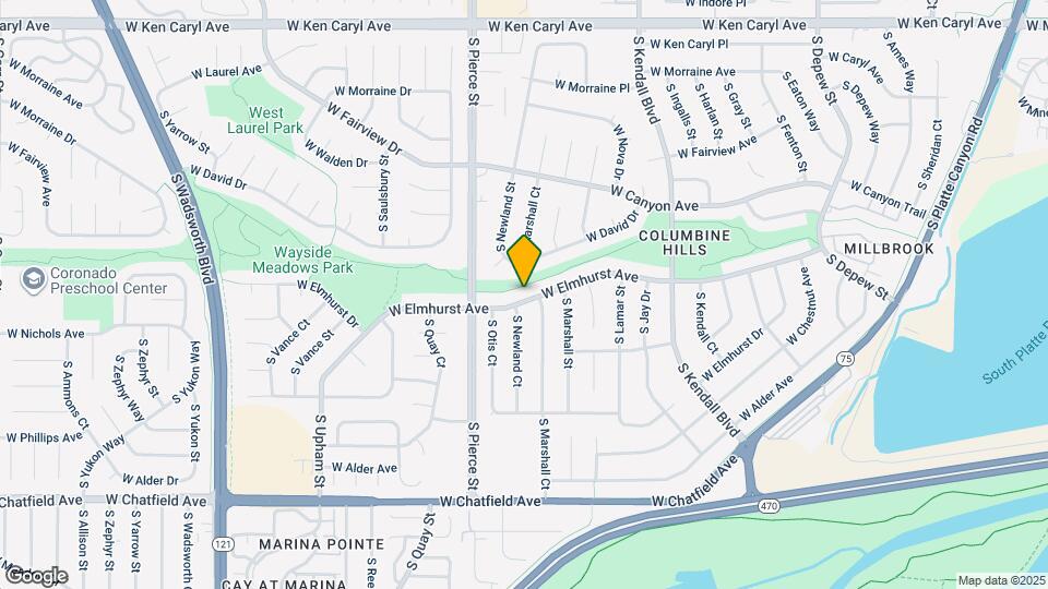 6591 W Elmhurst Ave Map and Location Details