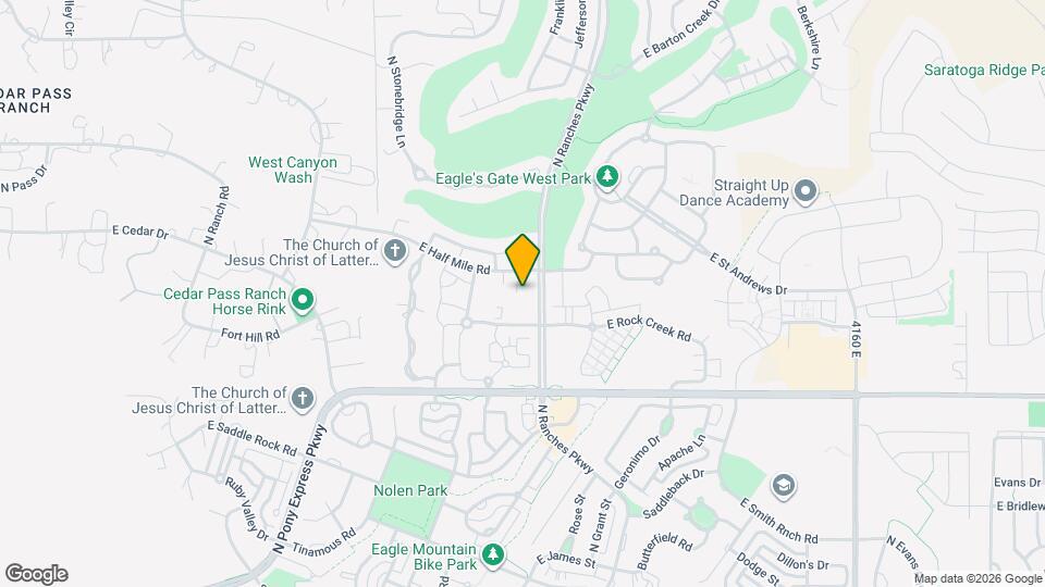 8212 N Cedar Springs Rd Map and Location Details