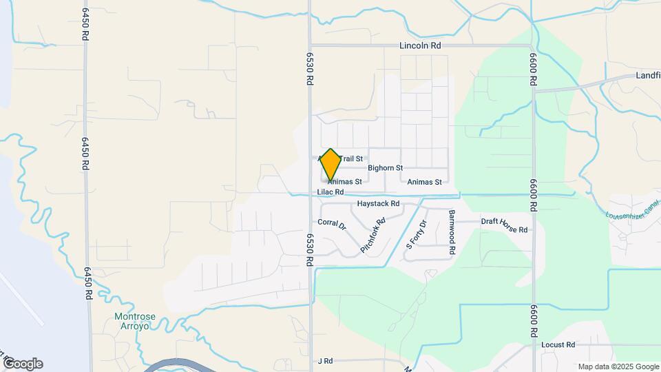 1228 Animas St Map and Location Details