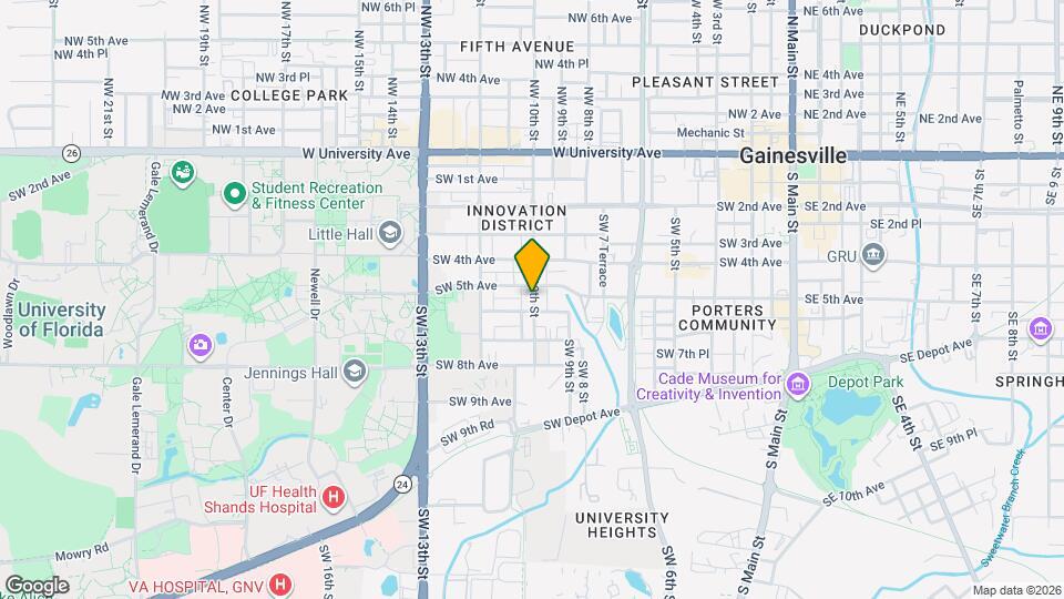 516 SW 10th St Mapa y Detalles de la Ubicación