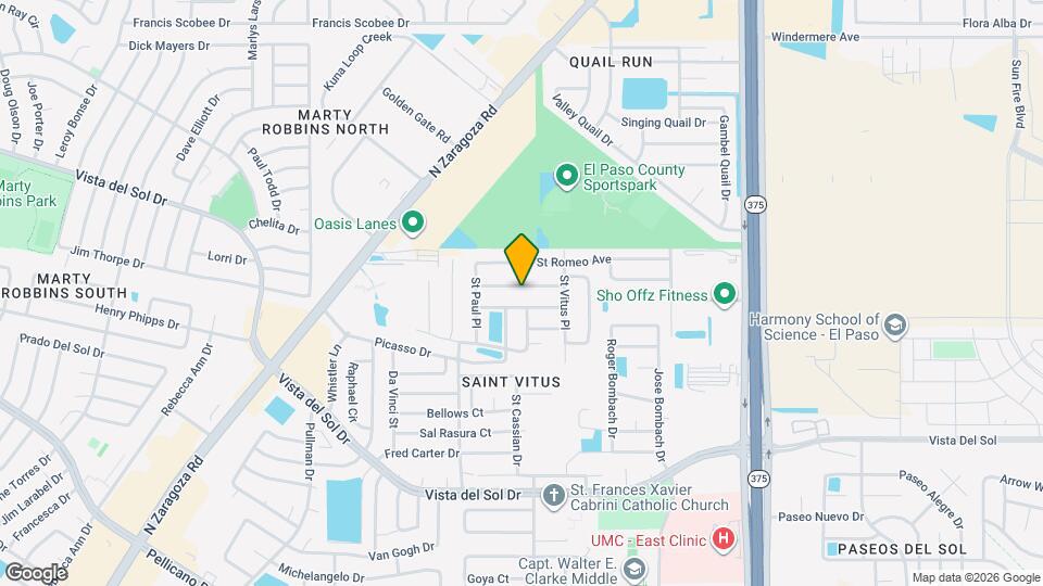 12126 St Crispin Ave Map and Location Details