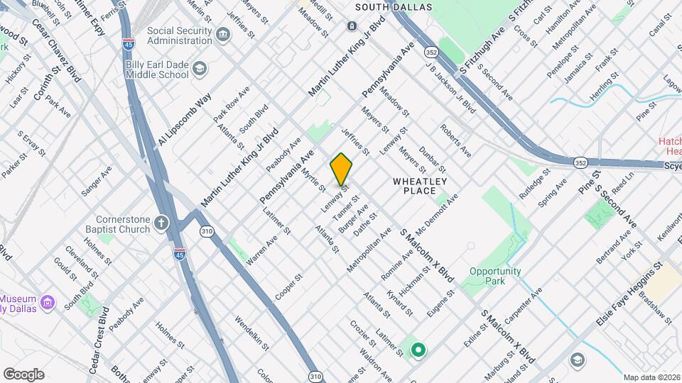 2713 Lenway St Map and Location Details