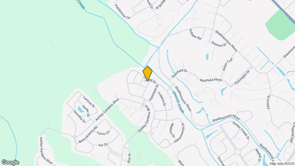 833 Paran Oaks Dr Map and Location Details