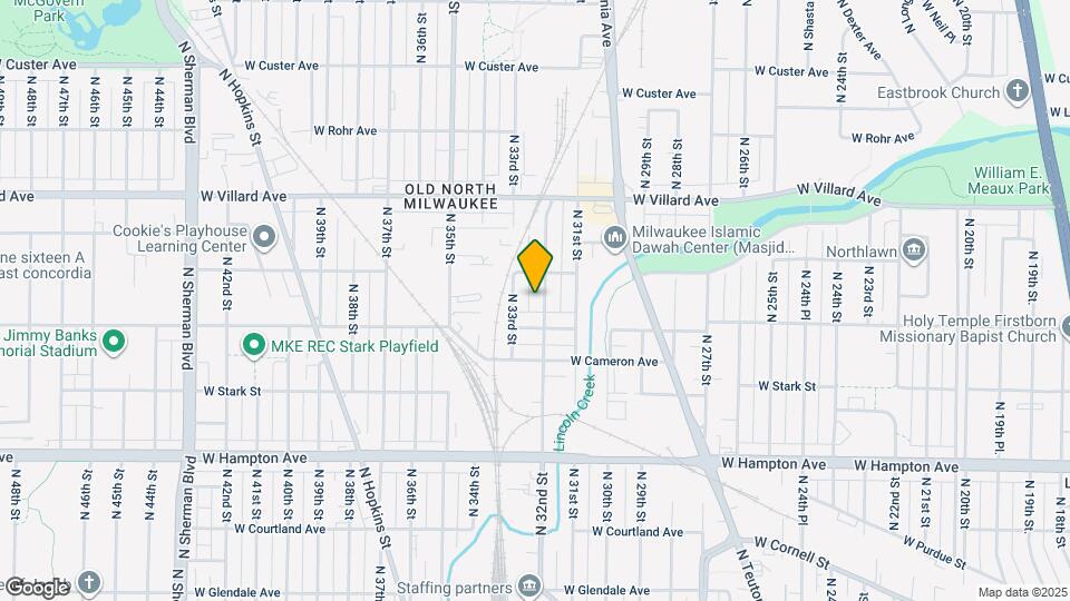 5037 N 32nd St Map and Location Details