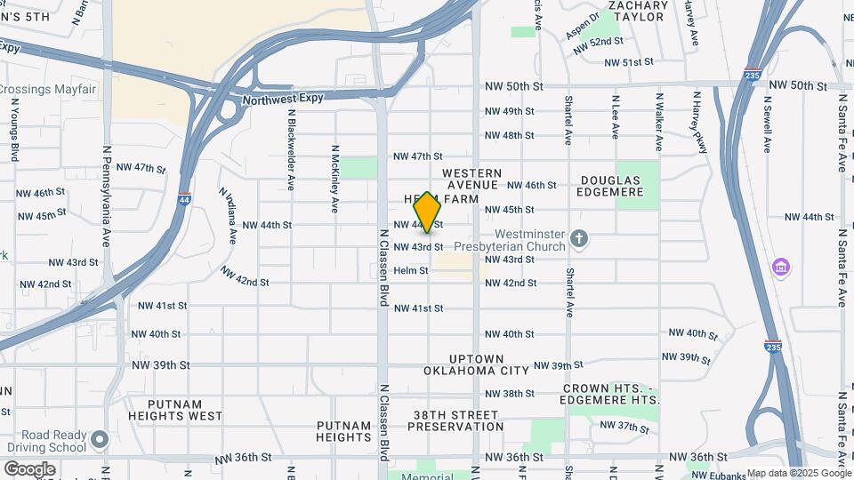 1201 NW 43rd St Map and Location Details