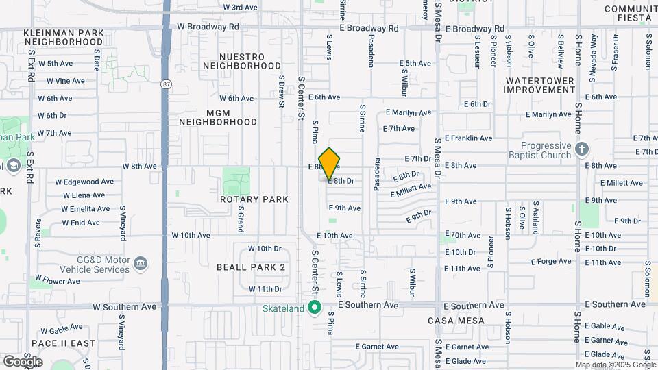 51 E 8th Dr Map and Location Details