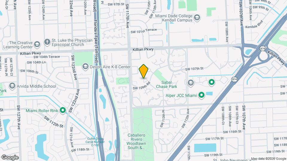 11543 SW 109th Rd Map and Location Details