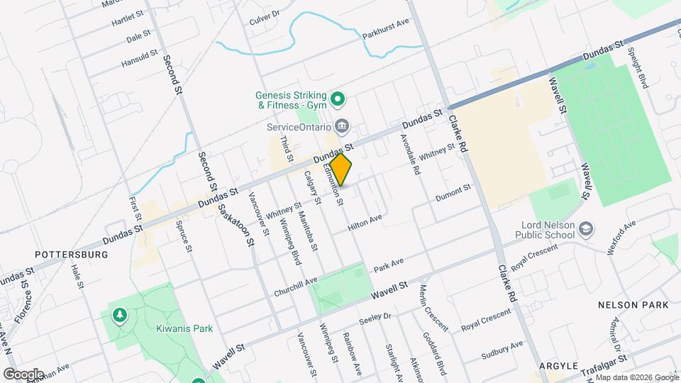 374 Edmonton St Map and Location Details