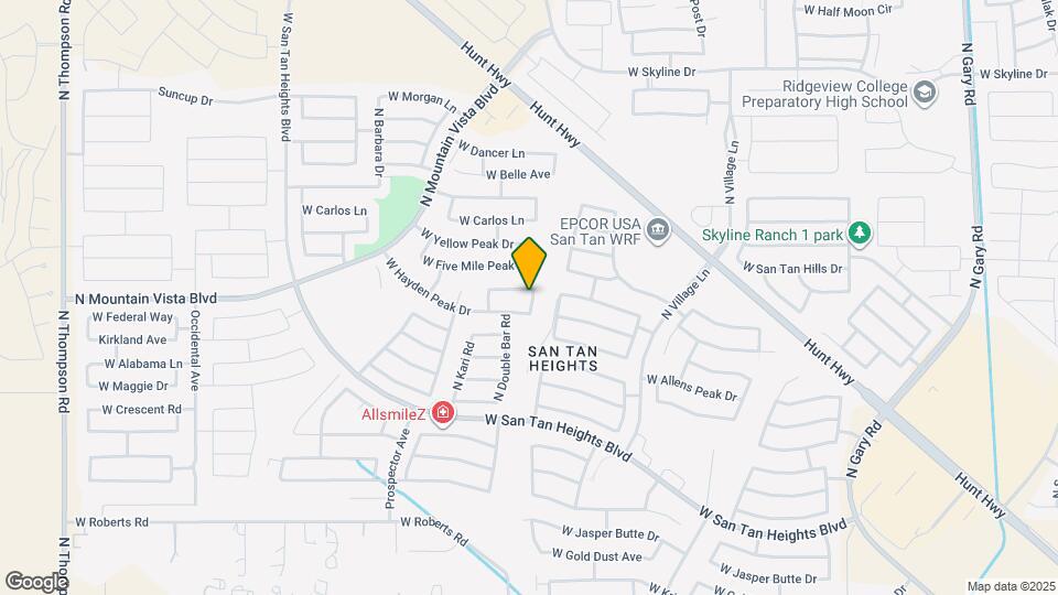 3049 W Silver Creek Dr Map and Location Details