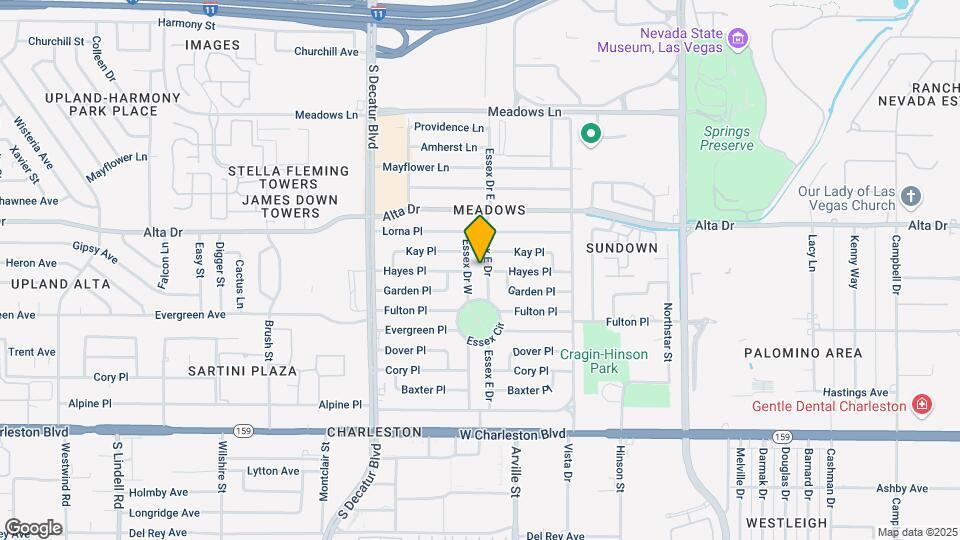 600 Essex E Dr Map and Location Details